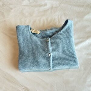 Sezane Gaspard Cardigan Light Sky Blue - Size S